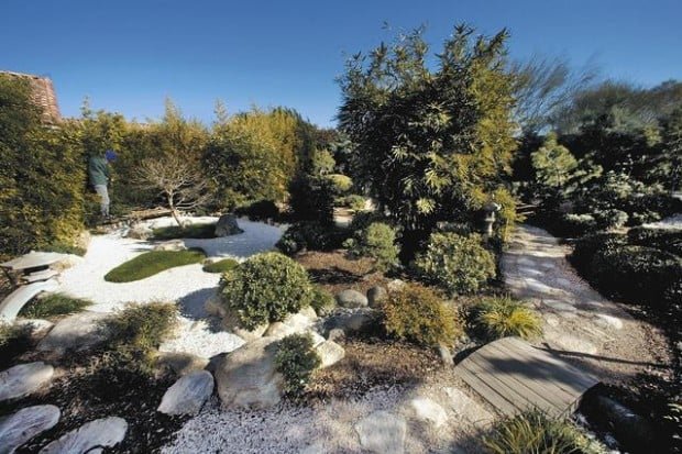Desert zen garden